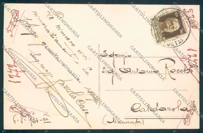 Macerata Pievebovigliana cartolina MV7870 – retro