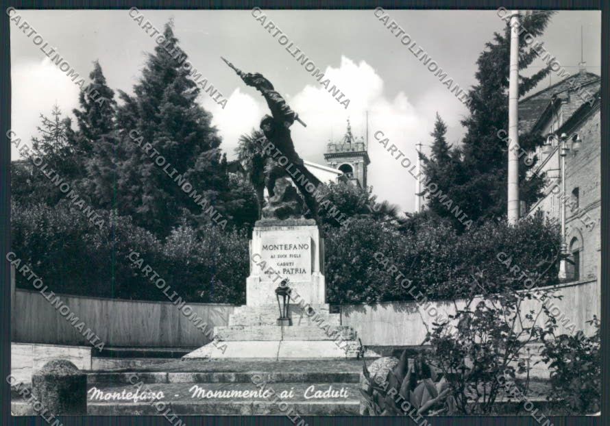 Macerata Montefano Foto FG cartolina MV7878 – fronte