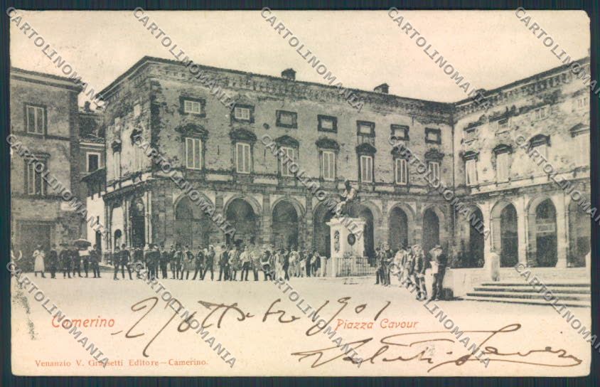 Macerata Camerino PIEGHINA cartolina MV7903 – fronte
