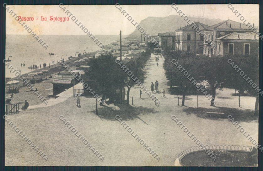 Pesaro Città MACCHIE cartolina MV7929 – fronte