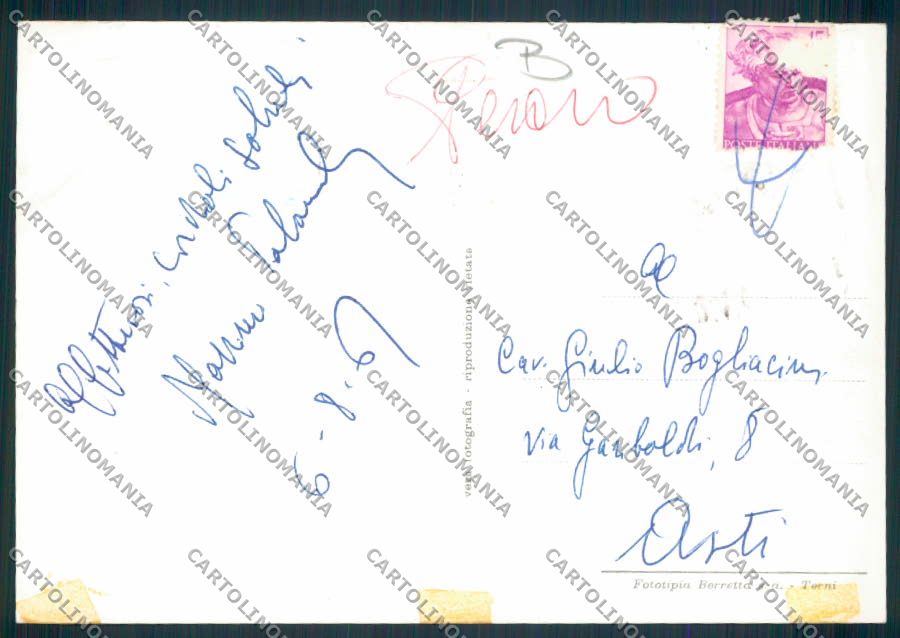 Pesaro Città COLLA Foto FG cartolina MV7964 – retro