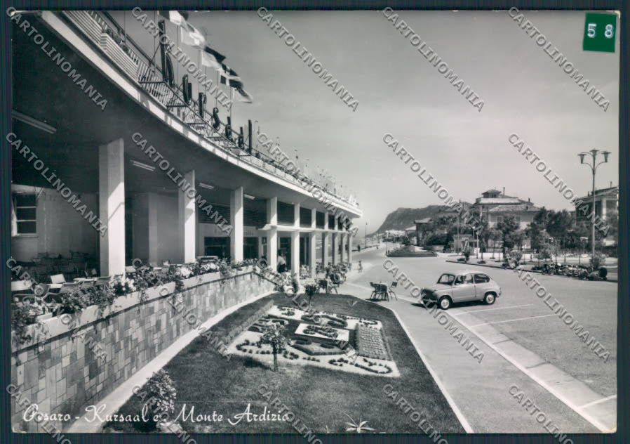 Pesaro Città ADESIVO Foto FG cartolina MV7966 – fronte