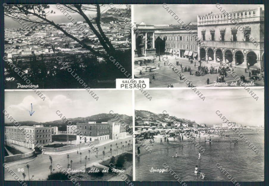 Pesaro Città Foto FG cartolina MV7971 – fronte