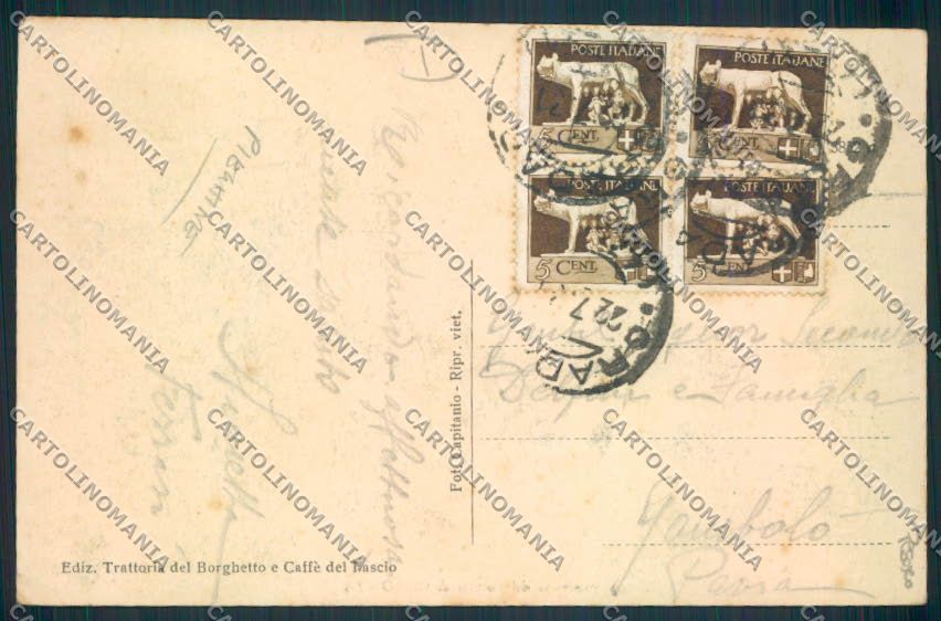 Pesaro Gradara PIEGHINE cartolina MV7985 – retro