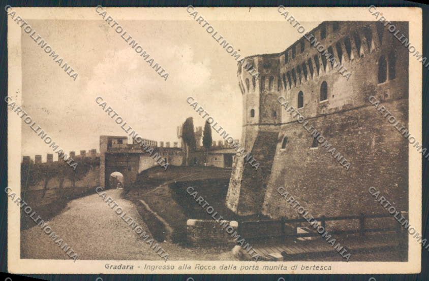 Pesaro Gradara cartolina MV7986 – fronte