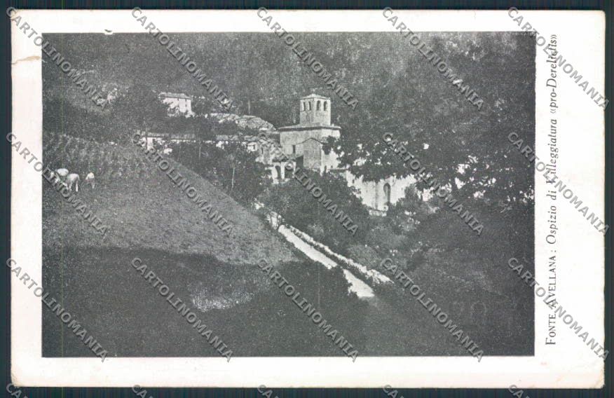Pesaro Fonte Avellana STRAPPO cartolina MV7989 – fronte