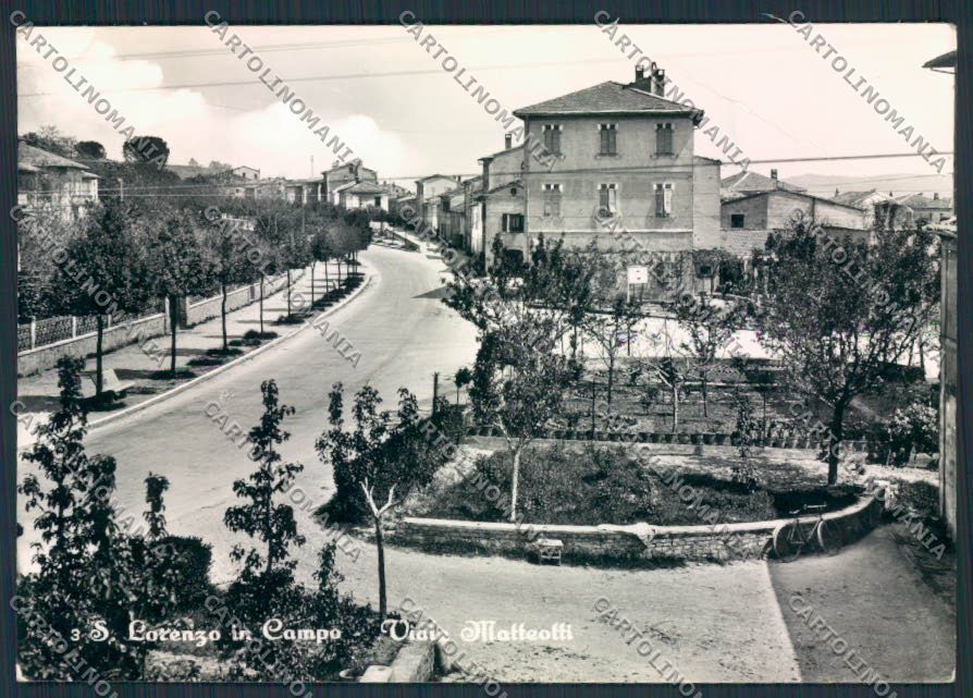 Pesaro San Lorenzo PIEGA Foto FG cartolina MV7998 – fronte