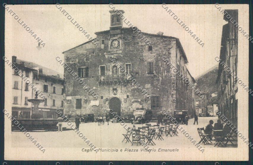 Pesaro Cagli cartolina MV8031 – fronte