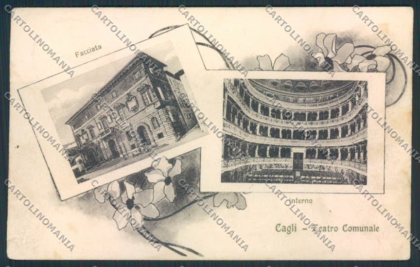 Pesaro Cagli cartolina MV8032 – fronte