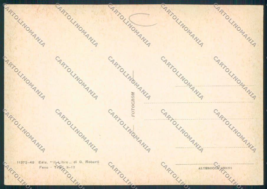 Pesaro Fano FG cartolina MV8093 – retro