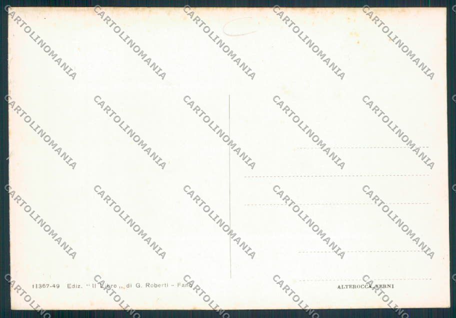 Pesaro Fano FG cartolina MV8094 – retro