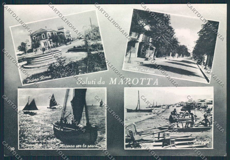 Pesaro Fano FG cartolina MV8096 – fronte