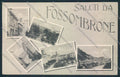 Pesaro Fossombrone cartolina MV8109 – fronte