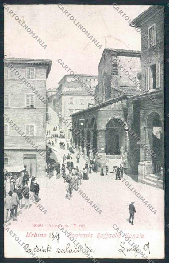 Pesaro Urbino cartolina MV8140 – fronte