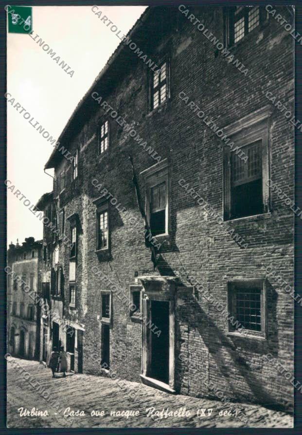 Pesaro Urbino ADESIVO Foto FG cartolina MV8154 – fronte