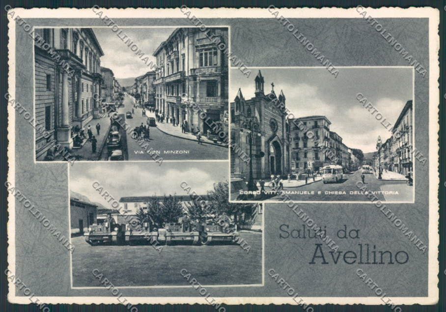Avellino città FG cartolina MV8165 – fronte