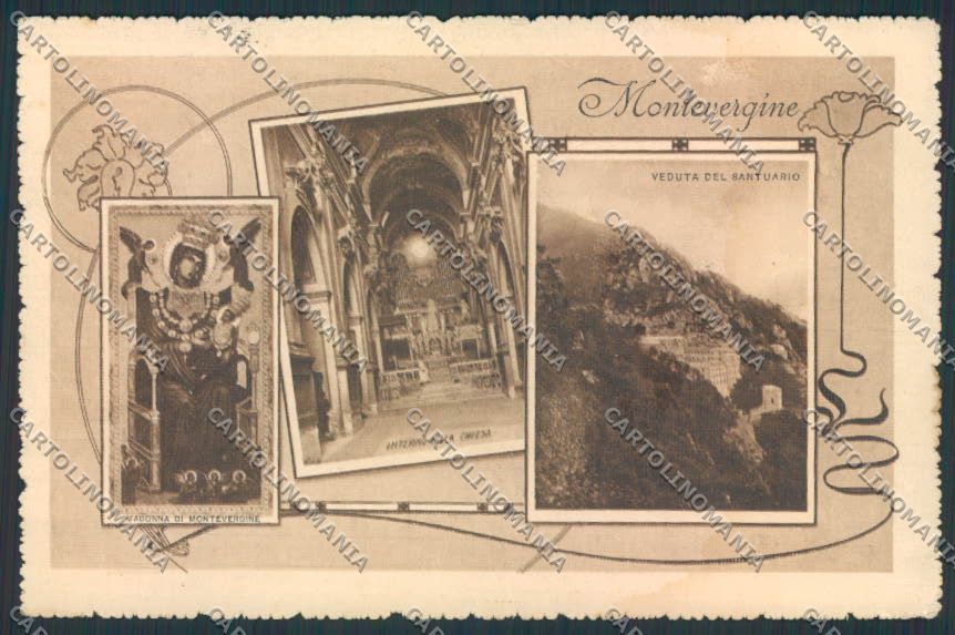 Avellino Montevergine cartolina MV8176 – fronte