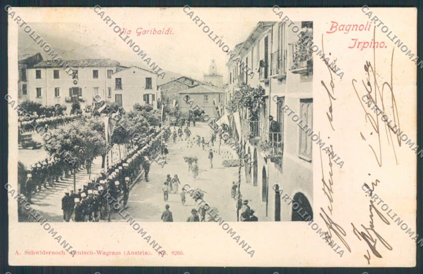 Avellino Bagnoli Irpino cartolina MV8202 – fronte