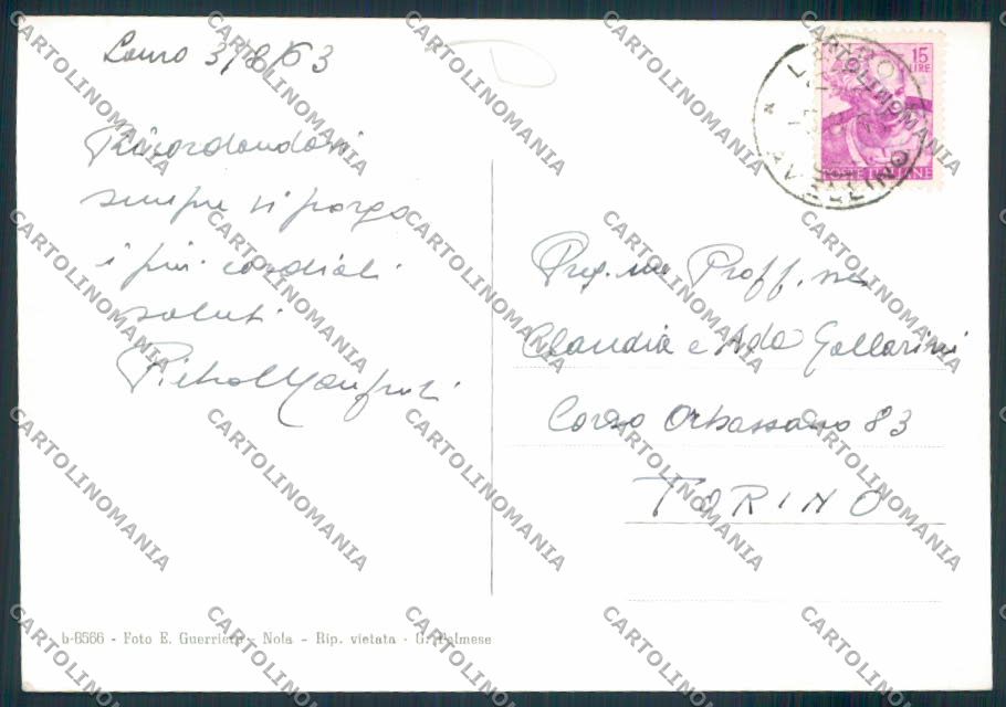 Avellino Lauro FG foto cartolina MV8211 – retro