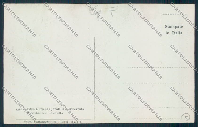 Benevento città cartolina MV8218 – retro