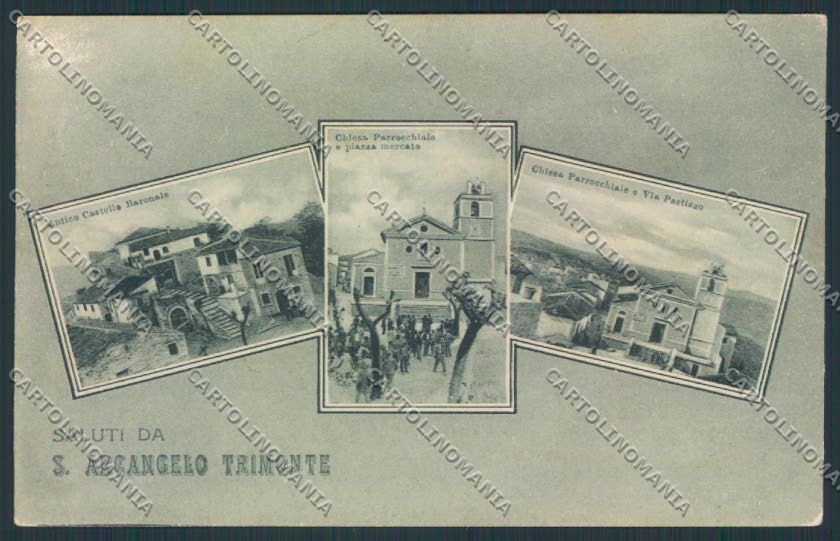 Benevento Sant'Angelo Trimonte ABRASA cartolina MV8245 – fronte