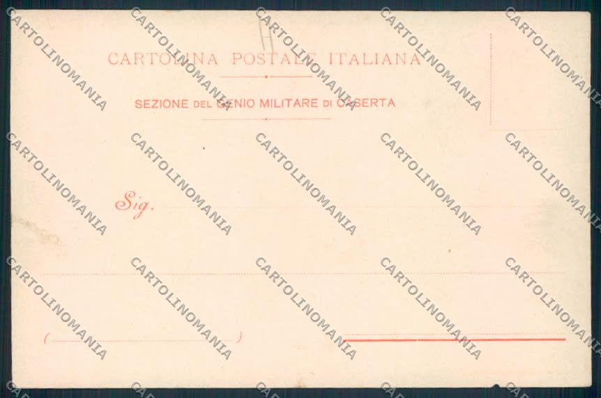 Caserta città ABRASA cartolina MV8261 – retro