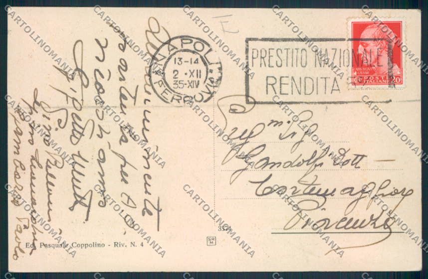 Caserta Maddaloni cartolina MV8270 – retro