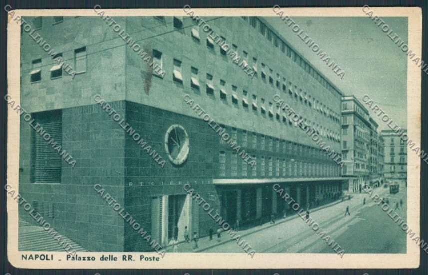 Napoli città Poste cartolina MV8289 – fronte