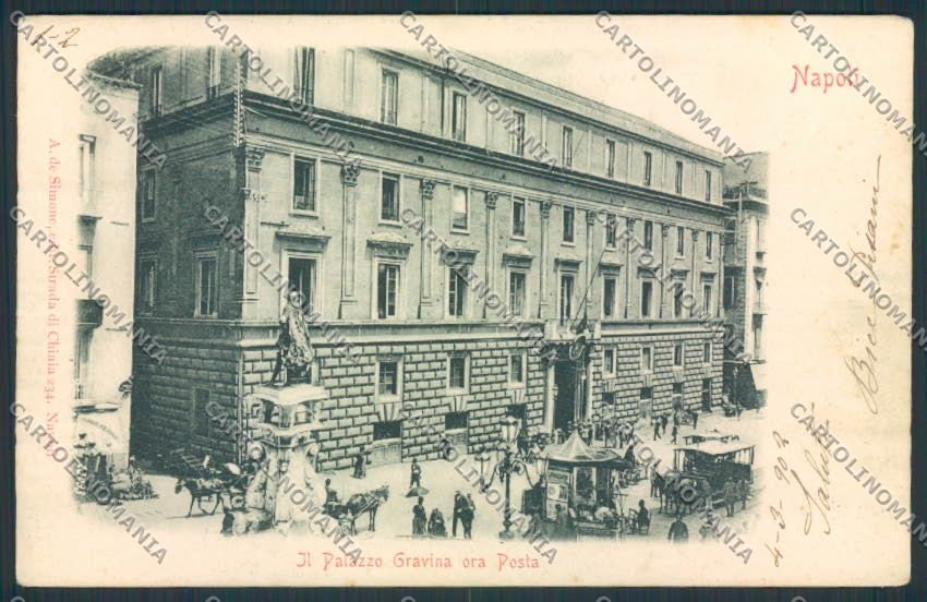 Napoli città cartolina MV8290 – fronte