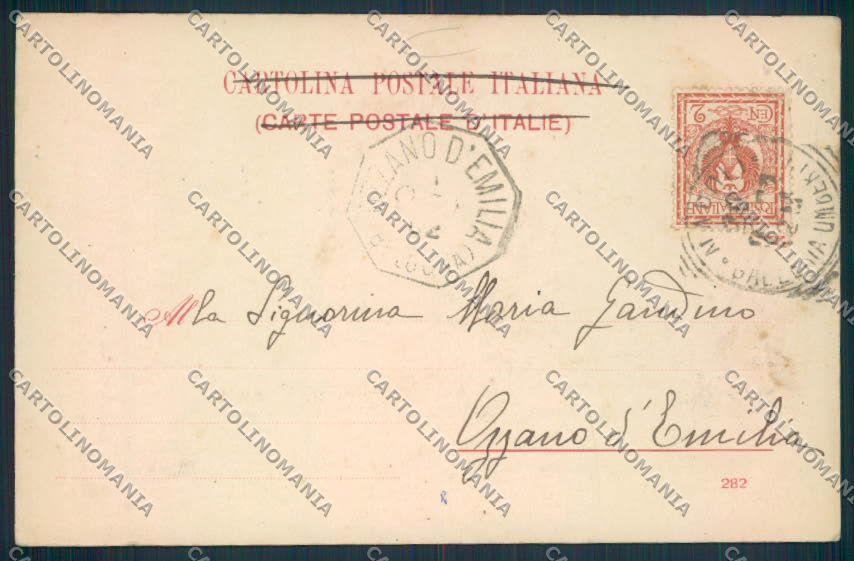 Napoli città cartolina MV8298 – retro