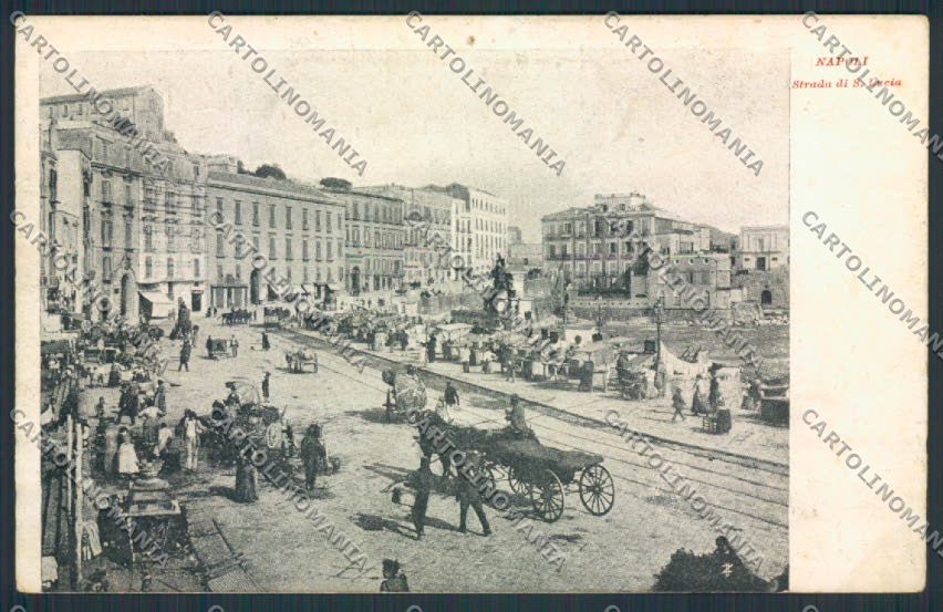 Napoli città FORO cartolina MV8318 – fronte