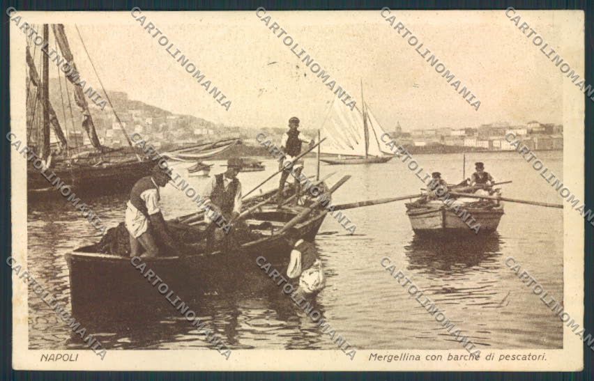 Napoli città Mergellinacartolina MV8320 – fronte