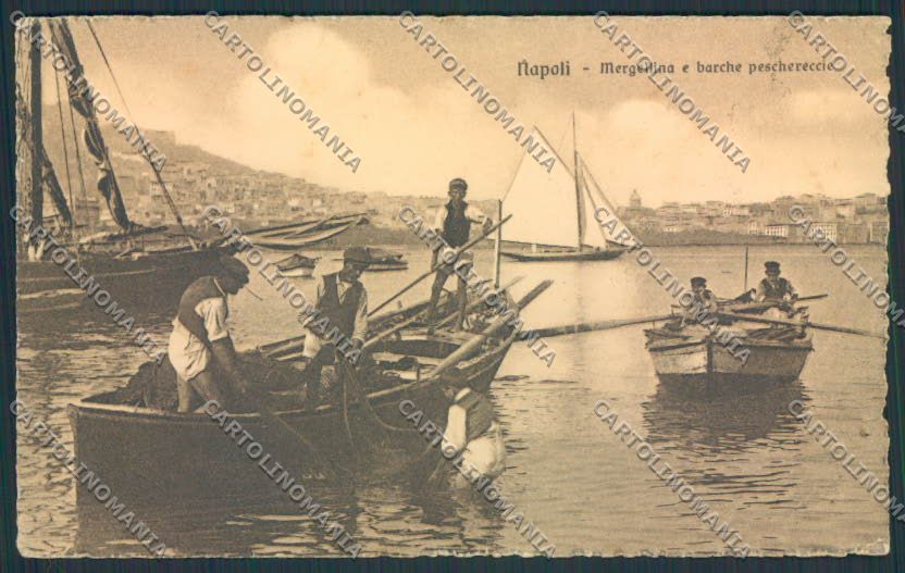 Napoli città Mergellinacartolina MV8323 – fronte