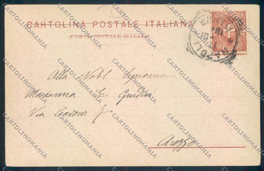 Napoli città cartolina MV8328 – retro