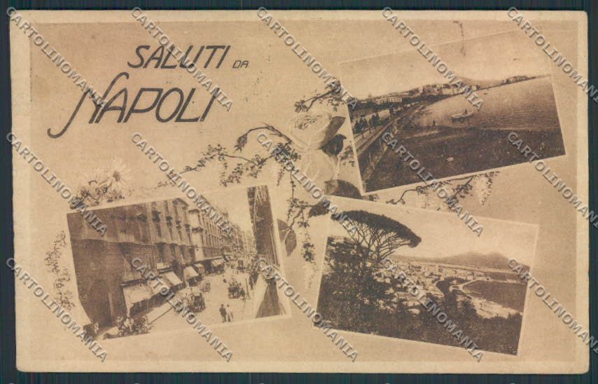 Napoli città cartolina MV8339 – fronte