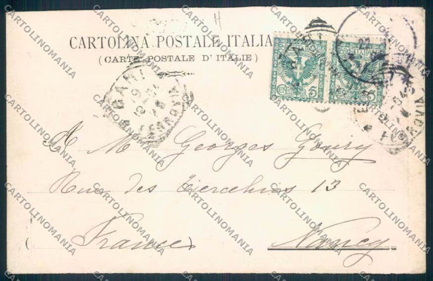 Napoli città Processione ABRASA cartolina MV8373 – retro