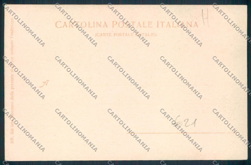 Napoli città cartolina MV8374 – retro