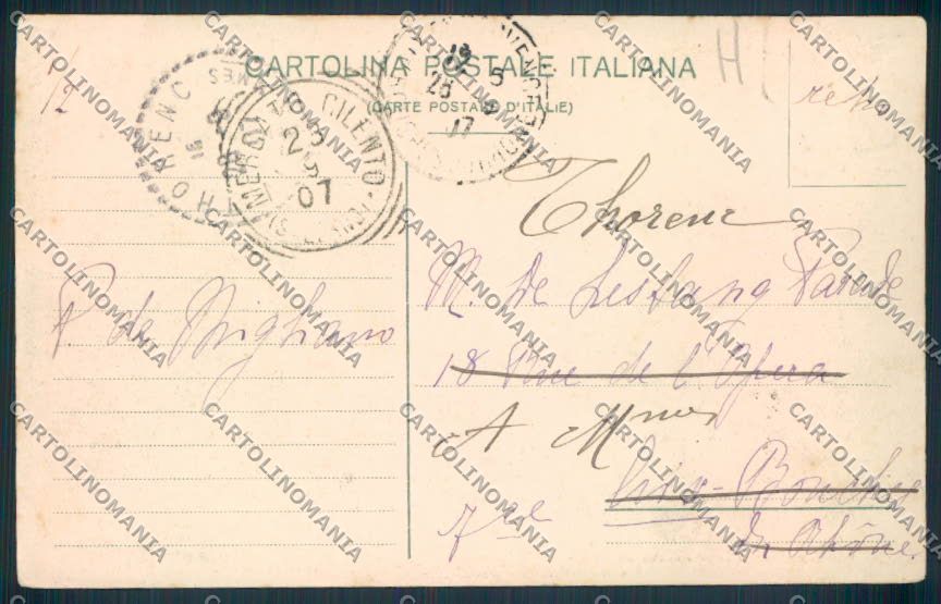 Napoli città Garibaldi cartolina MV8375 – retro