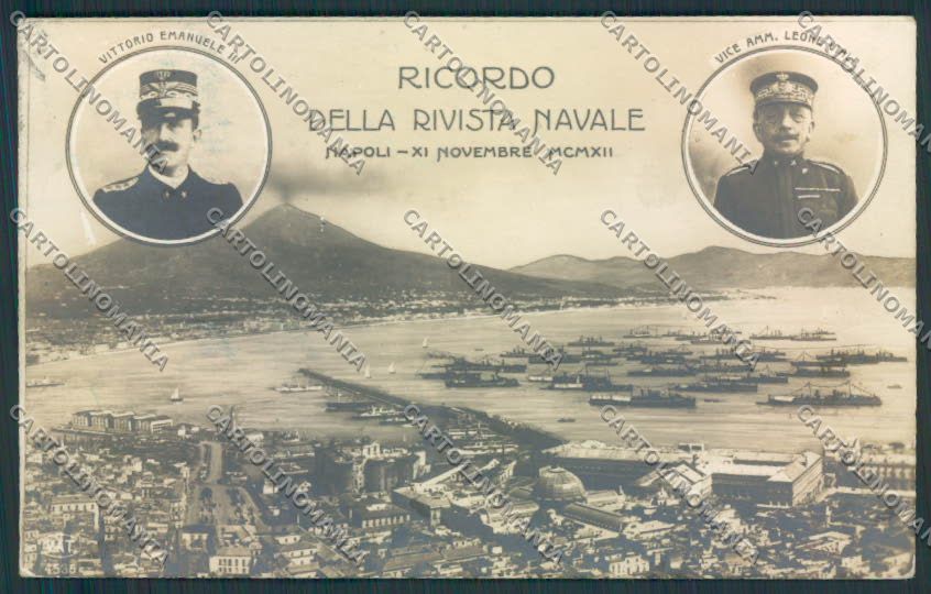Napoli città Marina Militare foto cartolina MV8393 – fronte