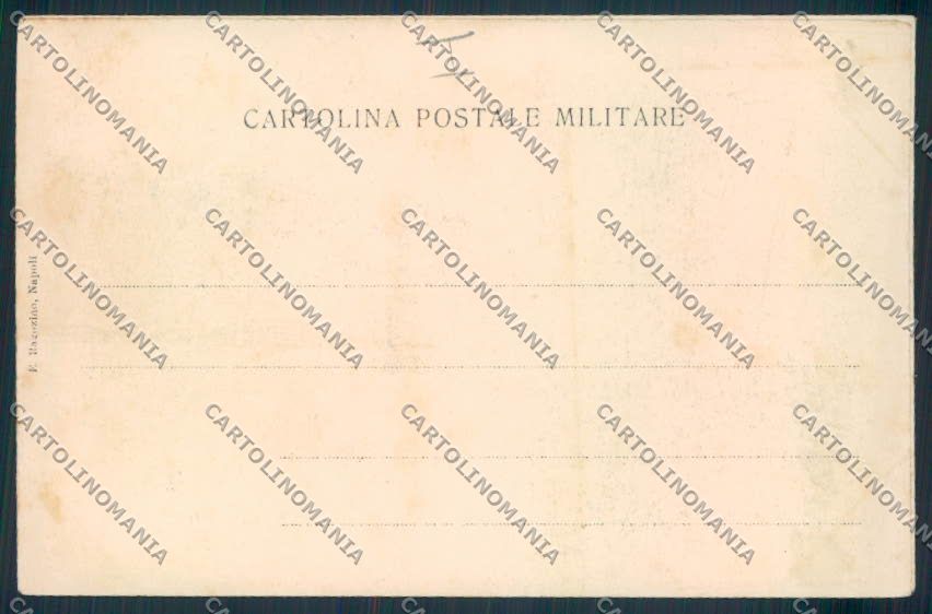 Napoli città REINCOLLATA cartolina MV8397 – retro