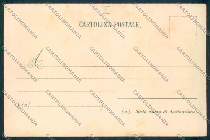 Napoli città Gruss cartolina MV8401 – retro
