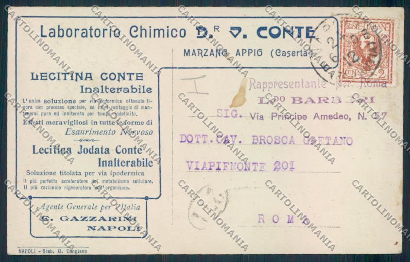 Napoli città Saluti da foto cartolina MV8403 – retro