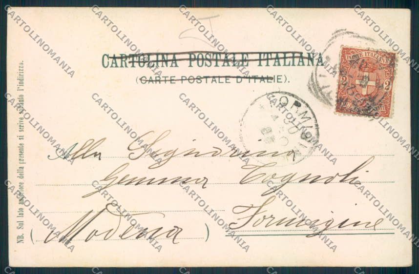 Napoli città cartolina MV8412 – retro