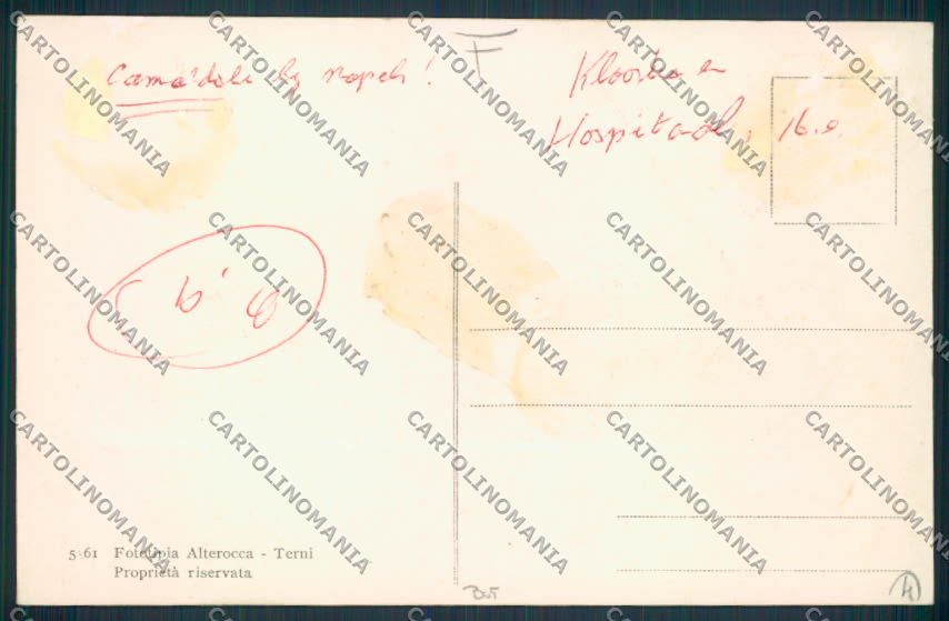 Napoli Camaldoli COLLA PIEGHINA cartolina MV8444 – retro