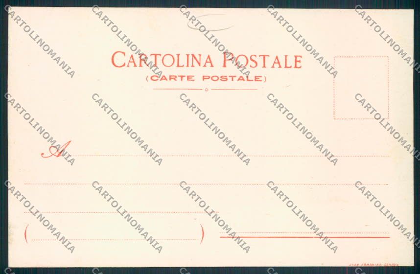 Napoli città Illustrata ABRASA cartolina MV8451 – retro