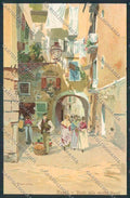 Napoli città Illustrata cartolina MV8454 – fronte