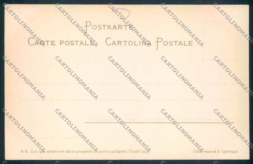 Napoli città Illustrata cartolina MV8462 – retro