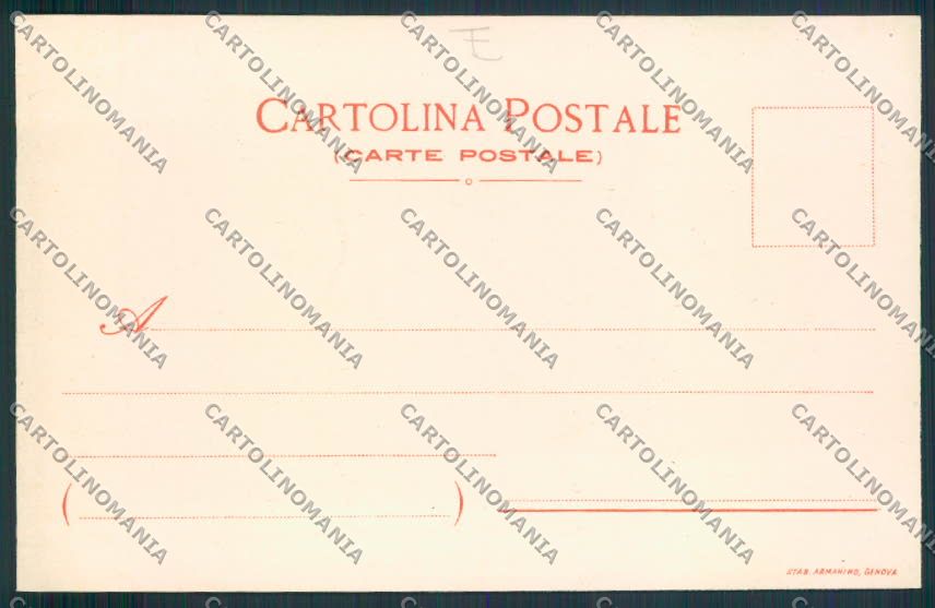Napoli città Illustrata cartolina MV8477 – retro
