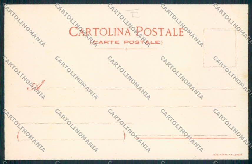 Napoli città Illustrata cartolina MV8481 – retro