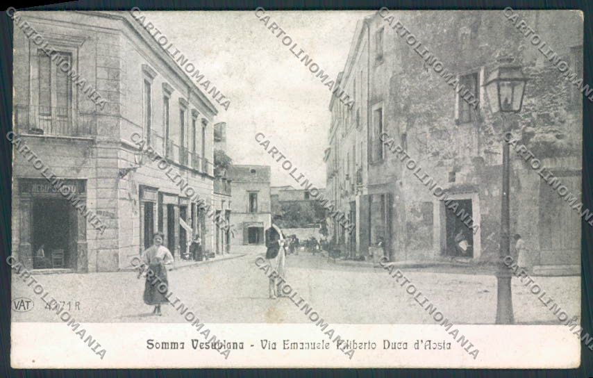 Napoli Somma Vesuviana cartolina MV8526 – fronte